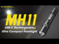 Nitecore MH11 1000 Lumen USB-C Rechargeable Flashlight