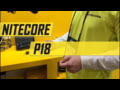 NITECORE P18 1800 Lumen + Red Output Tactical Flashlight