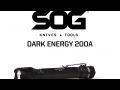 SOG Dark Energy 200A LED Flashlight with Belt Clip DE-04
