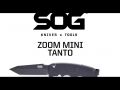SOG Zoom Mini Tanto Folding Knife