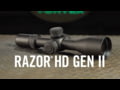 Vortex Razor HD Gen II Tremor3, Horus H59 and EBR-7C Reticles