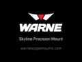 Warne Skyline 1 Piece Precision Mount