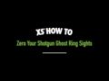 XS Sight Systems Tall Weaver Backup Ghost Ring WB2001NT Instructional Video