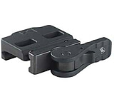 American Defense Manufacturing Quick-Disconnect Mount w/ Standard Lever Assembly and MLOK interface, Black, AD-MLOK-BP-STD