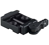 American Defense Manufacturing Quick-Disconnect Mount w/ Standard Lever Assembly, Black, AD-ARCA-BP-STD