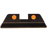 Image of AmeriGlo Painted Rear Fits Glock Night Sight, Orange dots