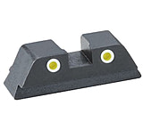 Image of Ameriglo Rear Tritium Night Sights Glock 43 Yellow Tritium With White Outlines GL-431R