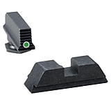 Image of Ameriglo DEFOOR Night Sight Tactical Sets for Glock, Serrated Front Flat Rear
