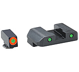 Image of Ameriglo Spartan Tactical Tritium Night Sight Set For Glock 43 Orange/Green GL-450