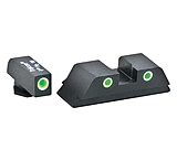 Image of Ameriglo Tritium Classic Front Only Green/green Glock 17-22+&lt;