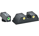 Image of Ameriglo Tritium Classic Set Green/orange Glock 17 &amp; 22+