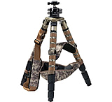 Athlon Optics Midas CF40 40mm Tube Carbon Fiber Tripod, Black/Tan, 706005