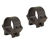 Image of B-Square Sport Utility Rings - 30mm Standard Dovetail - High, See-Thru, Blue 20066