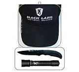 Image of Browning Black Label Cut To Black Knife and Flashlight Combo w/ 3 1/8&quot; Blade
