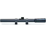Image of BSA Optics RimFire Rifle Scope 4x15mm with .22 Air Rifle Rings - R4X15 Rifle Scope