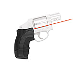 Image of Crimson Trace Smith and Wesson J-Frame Revolver Round Butt Lasergrip Red Laser Sight