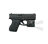 Crimson Trace Weapon Light, 1/3N Lithium, Glock 42 &amp; 43, White, 100 Lumen, Black, LTG-773