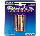 Image of Dorcy AA Mastercell Alkaline Batteries - 2 Per Card 41-1622