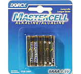 Dorcy AAA Mastercell Alkaline Batteries - 8 Per Card 41-1638