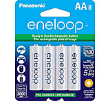 Eneloop AA - 8 Pack 2nd Generation, White, BK-3MCCA8BA