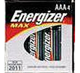 Image of Energizer MAX Alkaline Batteries AAA Batteries 4-Pack, 1.5v