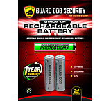 Image of Guard Dog Security Guard Dog Rechargeable Lithium Ion Battery 2-pack