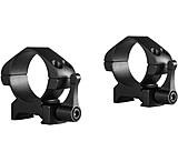 Image of Hawke Sport Optics Precision Steel 30mm Rings Weaver 30mm w/ Lever - 2-Pieces