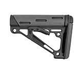 Hogue AR-15/M16 OverMolded Collapsible Buttstock for Commercial Buffer Tubes