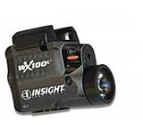 Image of Insight Technology Flashlight WX 100L- compact, Rail-mounted, laser, LED, Black WM2-LBRXU-VC01