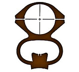 Image of Ironsighter See-Thru Mount For Remington 742/760 725
