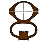 Image of Ironsighter See-Thru Mount For Winchester 94 Angle Eject 751