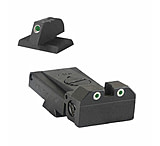 Kensight Bomar BMCS Adjustable Target 1911 Rear Night Sight Set w/Beveled Blade, Black, 960-099