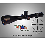 Image of Kruger Optical 4-16x40mm K4 Rifle-Scope w/ Hunter Duplex Reticle 63303