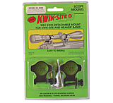 Image of Kwik-Site Weaver Style Rings High to 52mm Objective Matte Black KS-304M