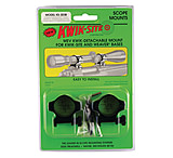 Image of Kwik-Site Weaver Style Rings Medium To 44mm Objective Black KS-303B