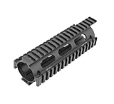 UTG Pro AR15 Carbine Length Drop-in Quad Rail with Extension, Black, MTU001T