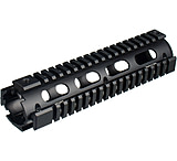 UTG Pro AR-15 Mid Length Drop-in Quad Rail, Picatinny, 8.7in Handguard, Black, MTU007