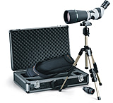 Image of Leupold Kenai 30x, 25-60x80mm HD Spotting Scope Angled Gray/Black