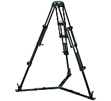 Image of Manfrotto Bogen 100mm Bowl 2-stage Black Light Weight Aluminum Video Tripod