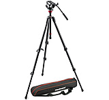 Image of Manfrotto MVH500AH Tripod Head w/ Tripod and Bag