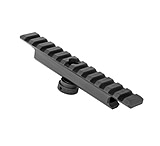 NcSTAR AR15 Carry Handle Adapter Mount w/ 5.25in Picatinny Rail, Black, MAR6M2