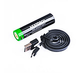 Nextorch 18650 USB-C Direct Recharge Battery, Black, BW20029