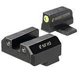 Image of Night Fision Optics Ready Stealth Series Square-Notch Tritium Night Sight