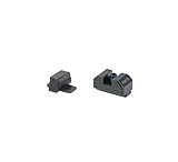 Night Fision Optics Ready Stealth Series Front and Rear Pistol Sight, Springfield Armory Hellcat OSP/RDP, Black Front, Black Rear, Black, SPR-229-248-268-ZXZX