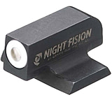 Night Fision Ruger Tritium Front Sight, Ruger Max 9, White Ring, RUG-326-001-WGXX