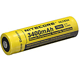 Nitecore NL1834 3400mAh Rechargeable 18650 Battery, Yellow, 6952506491506