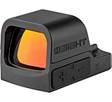 Image of Osight K, Handgun Sight, RMSc Footprint, Matte Finish, Black, 6 MOA Red Dot, Side Load CR1620 Battery
