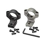 Image of Remington 19424 Rings And Base Set For Remington 700 2 Piece Style Silver Finish