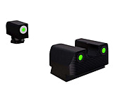Image of Rival Arms Tritium Night Sights Tritium Green with White Outline