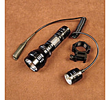 Image of Stone River Gear Rechargeable LED Flashlight w/Rifle Mount, 500 Lum
